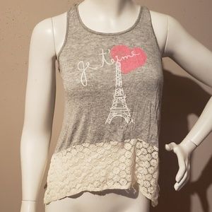 KIDDO By Katie Je'taime Tank Top Size 10 Girls